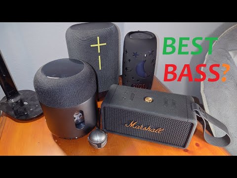 Bass Check 💣 Treblab HD-360, Ultimate Ears EpicBoom, Marshall Middleton & JBL Pulse 5. Boom or Bust?