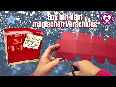 Die Verpackung mit dem magischen Verschluss