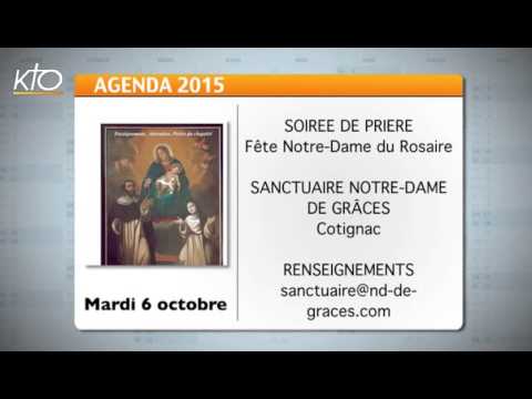 Agenda du 2 octobre 2015