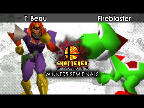 Smash 64: T-Beau (Falcon/Pikachu) V Fireblaster (Yoshi/Mario) - Shattered 99 Tournament SSB64