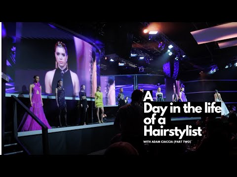 A Day in the life of a Hairstylist - Part #2  Models, Fashion and Hairdressers