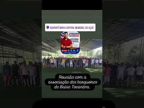Giro Político 🔥Chiquinho Carvalho na luta junto aos barqueiros do Baixo Tocantins! 🤝🚤