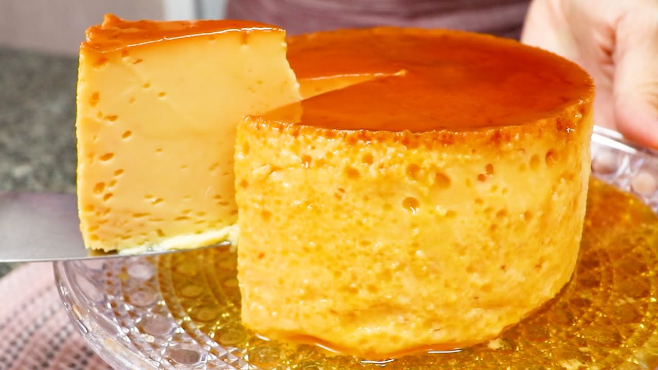 FIZ O FAMOSO PUDIM SEM FORNO QUE ESTÁ VIRALIZANDO! RÁPIDO, FÁCIL, TEXTURA INCRÍVEL - Isamara Amâncio