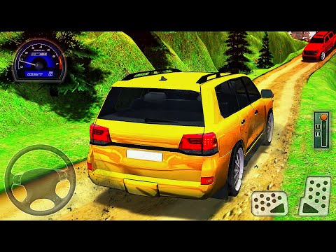 Realistic Offroad Prado Driver Simulator - Car Driving Mountain - Best Android GamePlay