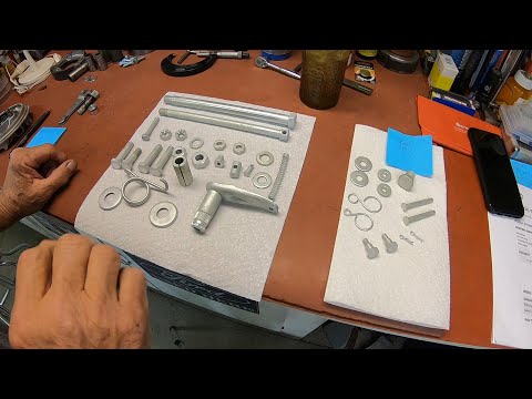 Zinc plating motorcycle parts