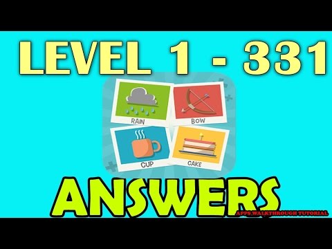 Pictoword Level 1 - 331 - All Answers - Walkthrough ( By Kooapps LLC ) - YouTube