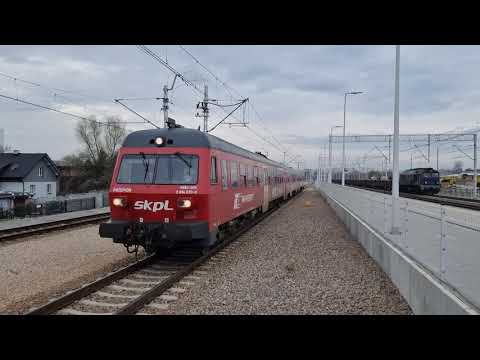 SN84-004 jako TLK WETLINA z Zagórza do Krakowa, zatrzymuje się na stacji Rzeszów Zachodni 29.04.2021