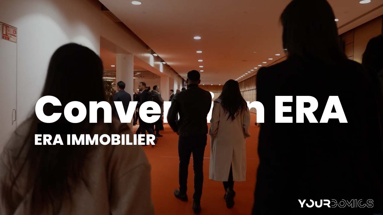 Convention ERA Immobilier filmée pour un film événementiel
