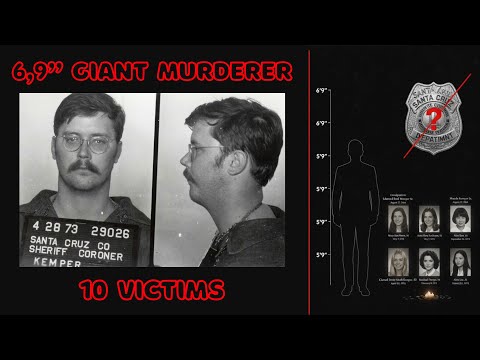 The 6'9" Genius Who Killed 10 People While Befriending The Police | Edmund Kemper Case