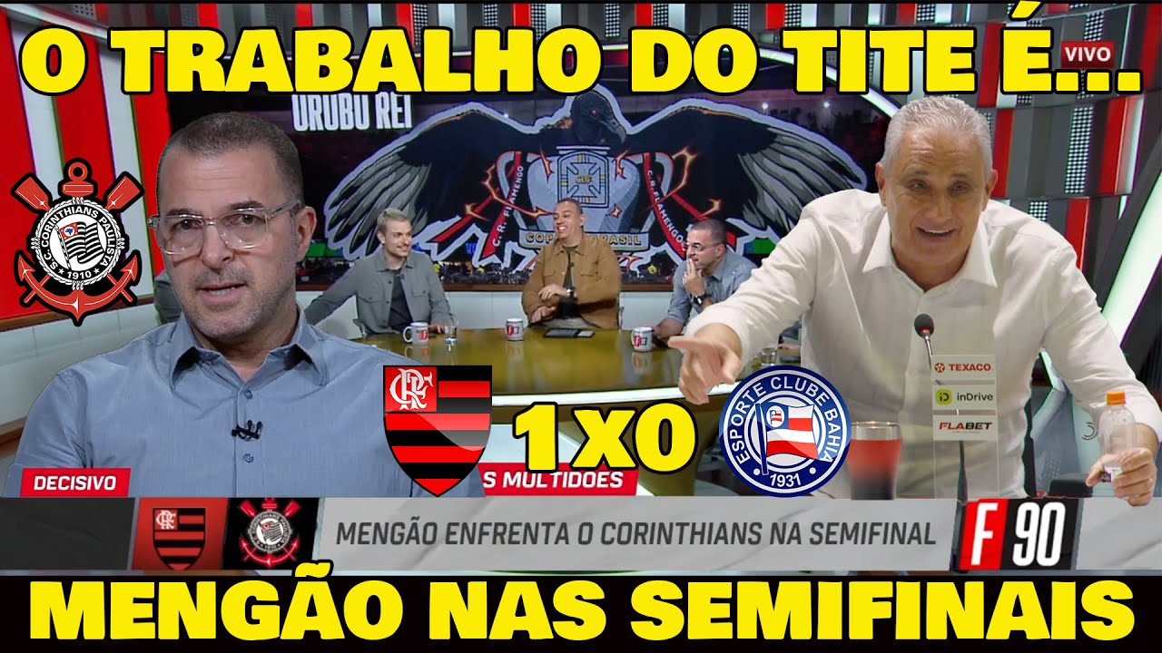 OLHA O QUE "ZÉ ELIAS FALOU DO TITE" APÓS FLAMENGO SE CLASSIFICAR NA COPA DO BRASIL...
