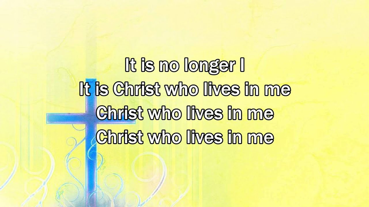 No Longer I - Matt Redman (2015 New Worship Song with Lyrics)