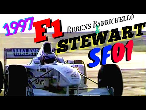 Vintage F1: Stewart SF01 1997 | Ford-Cosworth V10 Engine Sound (Rubens Barrichello Pre-Season Test)