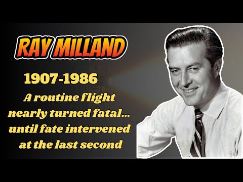 Ray Milland: The Oscar-Winning Legend with a Haunting Legacy | Full Biography