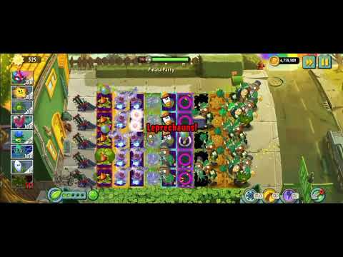 The Luck O Zombie Piñata Party 12/03/2025 | Pvz 2 Reflourished