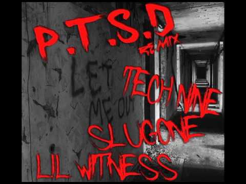 SlugOne - P.T.S.D. - Ft Tech Nine & Lil Witness (Remix)