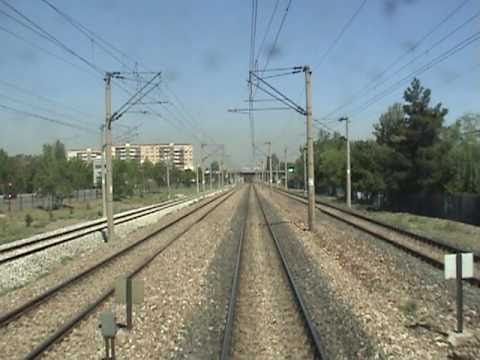 REAR VIEW FOOTAGE: Sincan-Ankara Central Station