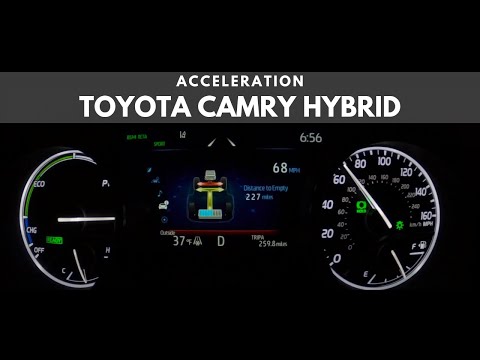 2021 Toyota Camry Hybrid | ACCELERATION