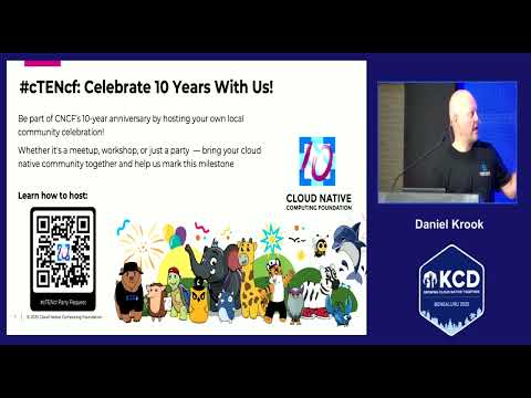 Keynote: 10 Years of CNCF and Cloud Native's Next Decade ( Daniel Krook)