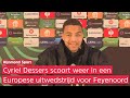 Dessers wijst Feyenoord weer de weg in een Europese uitwedstrijd: 'Dan gaat het licht even uit'