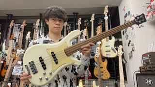 Video thumbnail for Warwick / Team Build Streamer CV 4【Test Play】 by Bass Sound Maniac