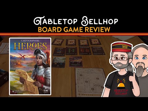 Cartographers Heroes Review, A standalone Cartographers game fully compatible with everything out