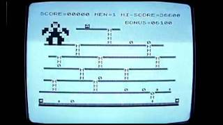 Crazy Kong on Sinclair ZX81. Gameplay & Commentary