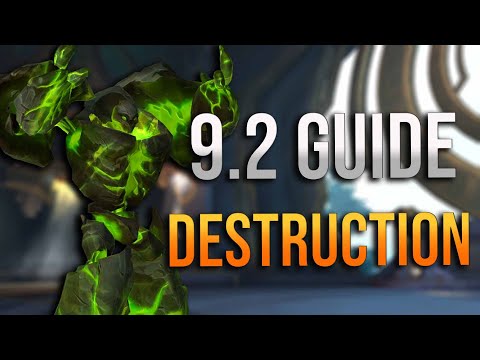 9.2 Destruction Warlock DPS Guide! Talents, Tier Sets, Legendaries, Covenants and More!
