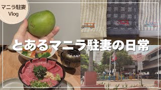 【マニラ生活】とある駐妻の日常｜ゆるりと過ごす日常Vlog ｜到着が早すぎるエアコン掃除とか中トロ丼とか