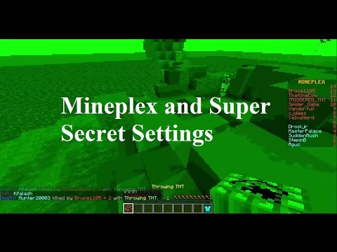 Steam Community :: Video :: Mineplex and Super Secret Settings