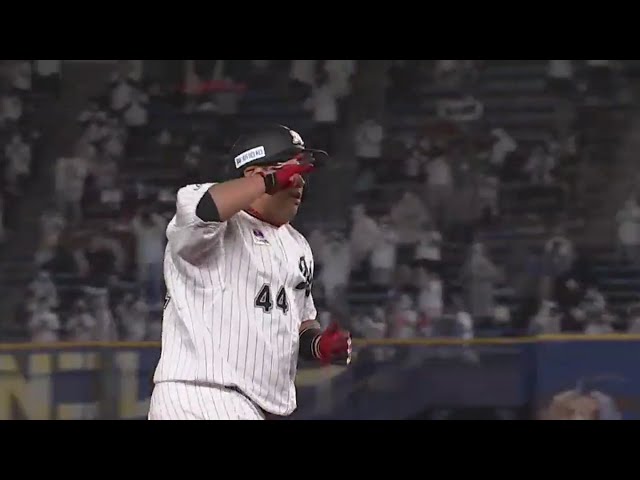 【1回裏】久しぶりのごっちゃし!! マリーンズ・井上 ライトスタンドへ先制3ランホームラン!! 2020/10/7 M-B