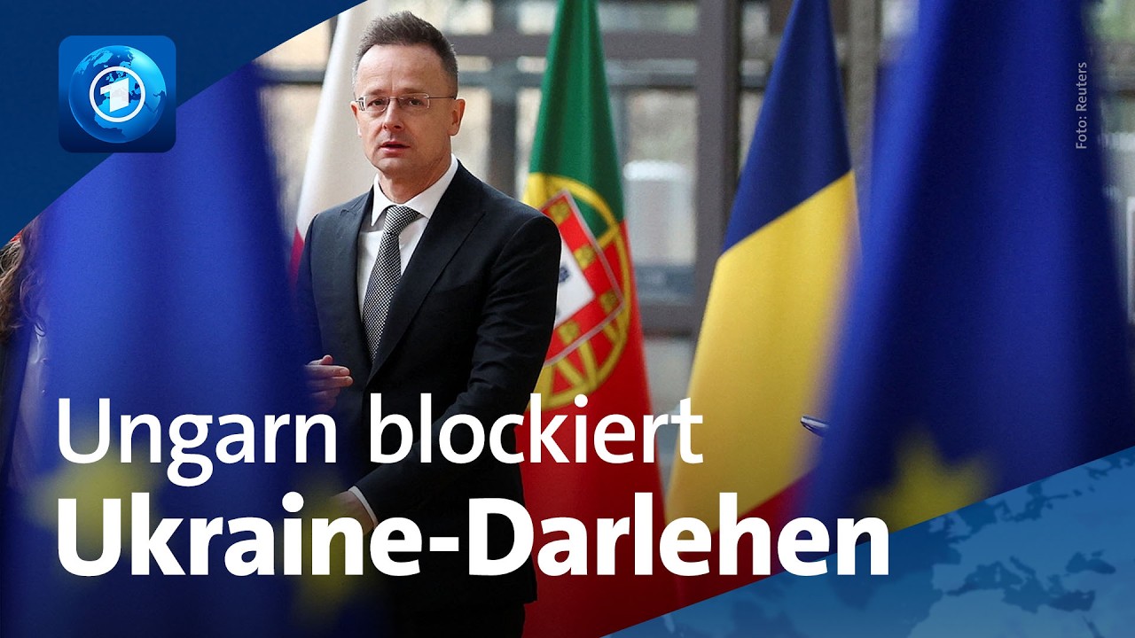 Unterstützung für die Ukraine: Ungarn blockiert 90 Milliarden Euro Darlehen