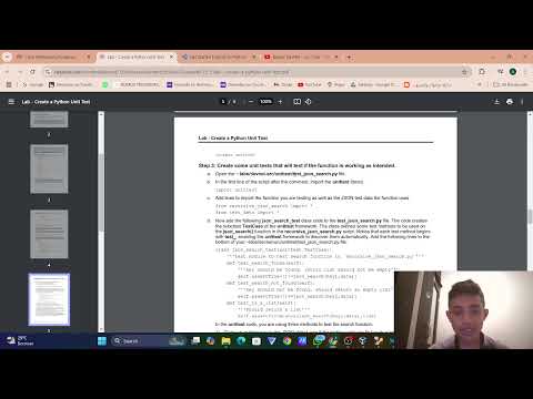 3.5.7 Lab - Create a Python Unit Test