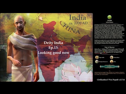Civ 5 Vox Populi: Deity India - Ep.13: Looking good now