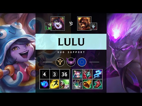 Lulu Support vs Brand: Shield Maker - EUW Master Patch 14.18