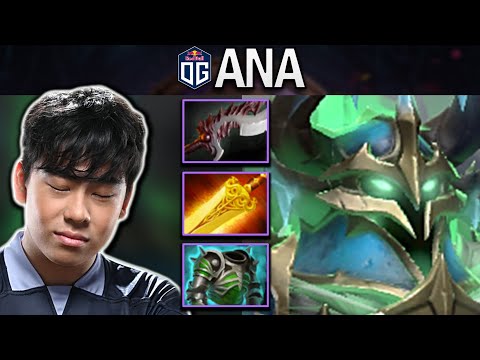 OG.ANA SMURF WRAITH KING WITH 21 KILLS - DOTA 2 7.28 GAMEPLAY