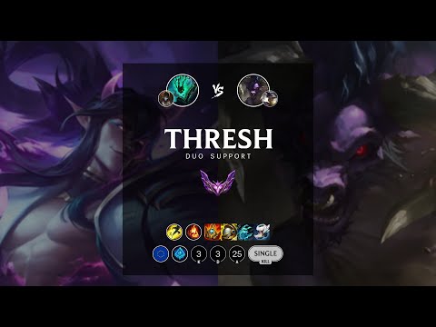 Thresh Support vs Alistar - EUW Master Patch 12.16