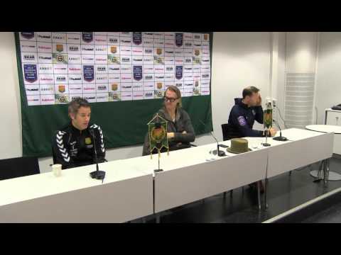 Presskonferens efter GAIS - IK Sirius