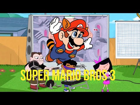 Phineas and ferb: Let’s go digital, but it’s super Mario bros 3