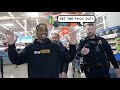 Hiding Sliding In Walmart