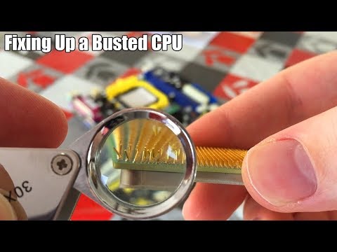 PC構建者的噩夢？(修復彎曲的CPU引腳) (A PC Builders Nightmare? (Fixing Bent CPU Pins))