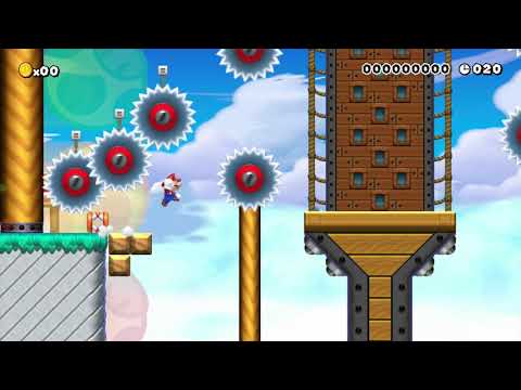 Airship Frenzy Speed Run (20sec): Beating Super Mario Maker's Requested Levels!