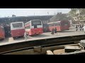 MSRTC Bus Entry And Getting Parked In VITA Bus Stand Busy Bus Stand