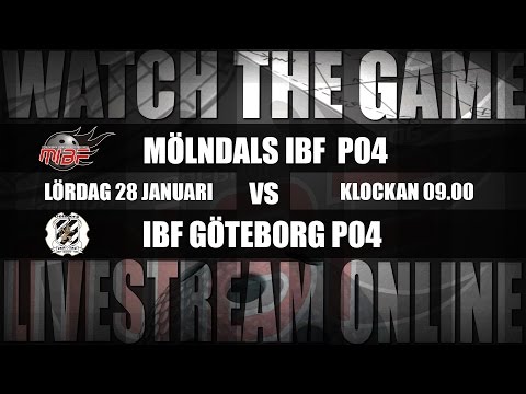 P04: Mölndals IBF P04 - IBF Göteborg P04 Svart