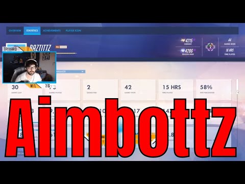 This widowmaker is hacking  - Overwatch