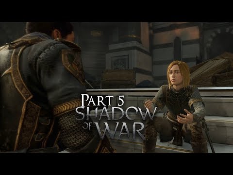 Middle-Earth: Shadow of War Walkthrough Part 5 - Ithildin Door Poem (Gameplay Commentary Let's Play)