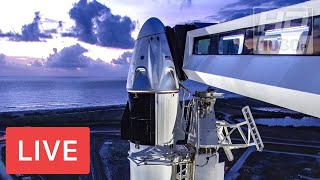 WATCH NOW: SpaceX's 1st astronaut mission! Crew Dragon #DM2 launch from historic NASA pad @3:22pmET