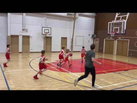 17.1.2020 Honsu White - Honsu Red, mikropoikien koripalloa