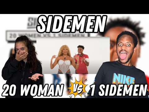 COUPLE REACTS TO 20 WOMEN VS 1 SIDEMEN SPEED EDITION | RAE AND JAE