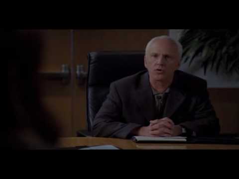 Angel - Lilah Morgan cuts Linwood Murrow's head off