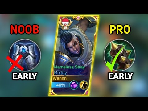 BEST BRODY ITEM FOR EARLY GAME 🔥 - Mobile Legends